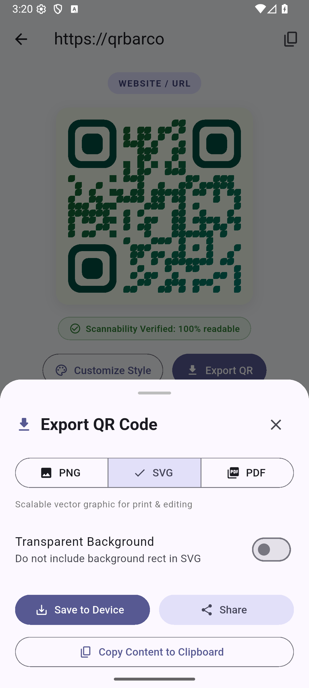 High Resolution Export Sheet